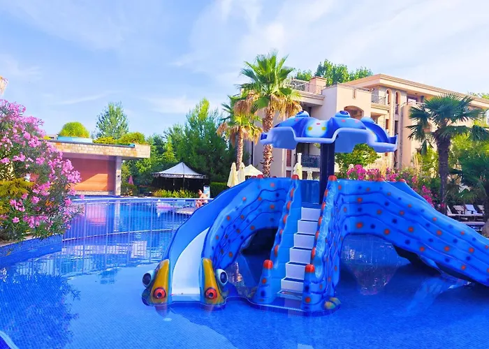 Attractive Family In Sunny Cascadas Family Sunny Beach